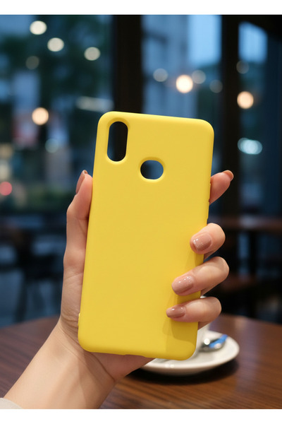 TechTrove Samsung Galaxy A10S Kılıf İçi Kadife Soft Silikon Lansman Kapak