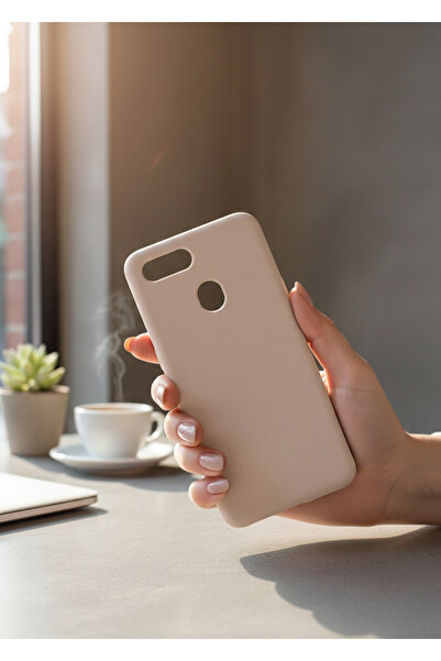 TechTrove Oppo A12 / A5S / AX7 Kılıf İçi Kadife Soft Silikon Lansman Kapak