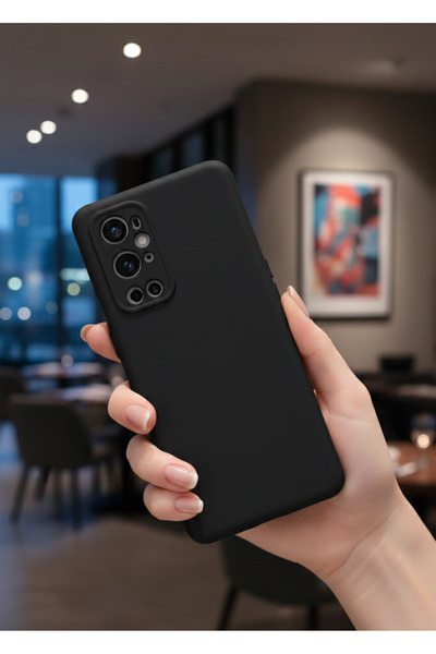 TechTrove One Plus 9 Pro Kılıf İçi Kadife Soft Silikon Lansman Kapak