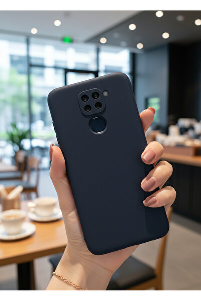 TechTrove Xiaomi Redmi Note 9 Kılıf Içi Kadife Süet Tasarımlı Kamera Korumalı...