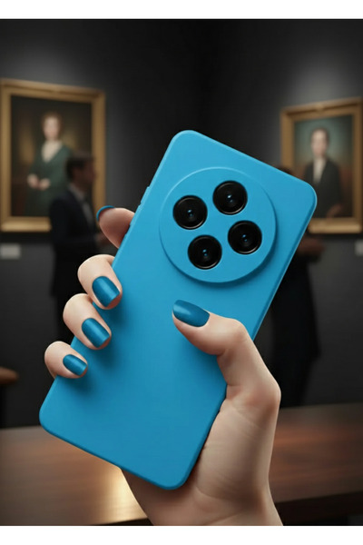 TechTrove Xiaomi Redmi 14C Kılıf Içi Kadife Süet Tasarımlı Kamera Korumalı Si...