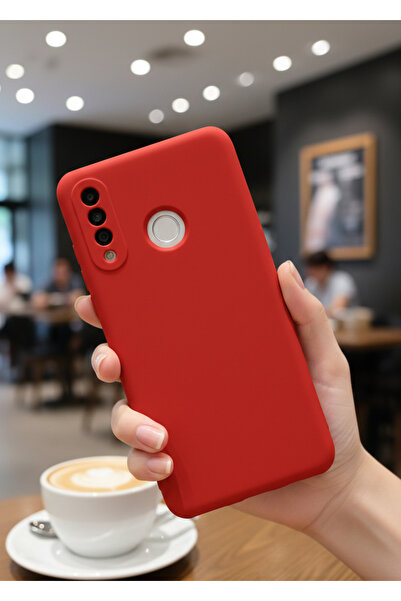 TechTrove Huawei P30 Lite Kılıf İçi Kadife Soft Silikon Lansman Kapak