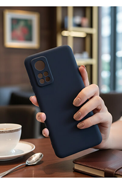 TechTrove Xiaomi Mi 10T Kılıf Içi Kadife Süet Tasarımlı Kamera Korumalı Silik...