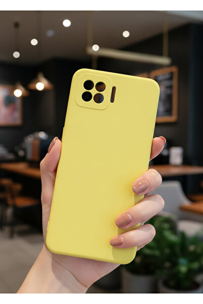 TechTrove Oppo A73 Kılıf İçi Kadife Soft Silikon Lansman Kapak