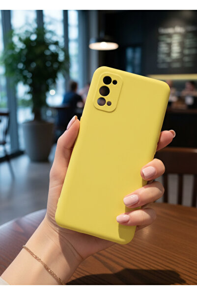 TechTrove Realme 7 Pro Kılıf İçi Kadife Soft Silikon Lansman Kapak