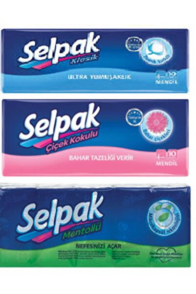 Selpak Tissue Paper Set 1X3