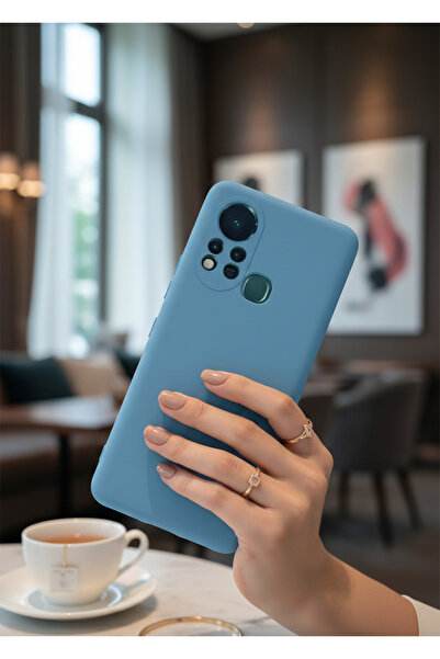 TechTrove İnfinix Hot 11s Kılıf İçi Kadife Soft Silikon Lansman Kapak