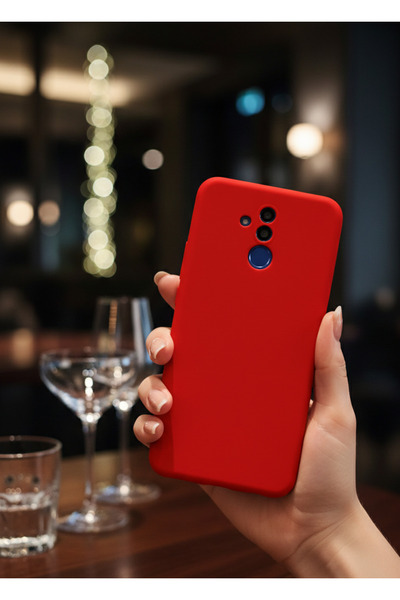 TechTrove Huawei Mate 20 Lite Kılıf İçi Kadife Soft Silikon Lansman Kapak