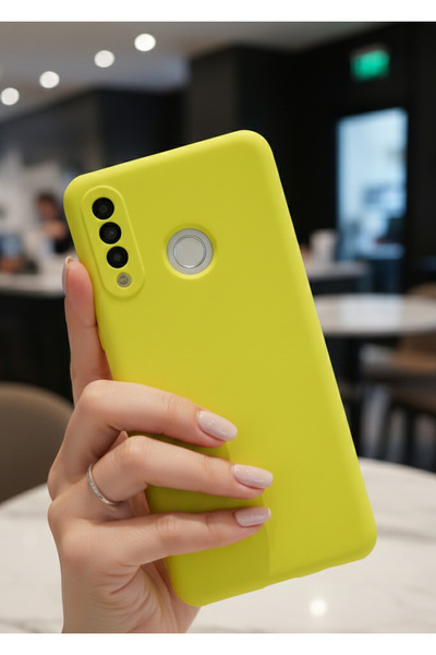 TechTrove Huawei P30 Lite Kılıf İçi Kadife Soft Silikon Lansman Kapak