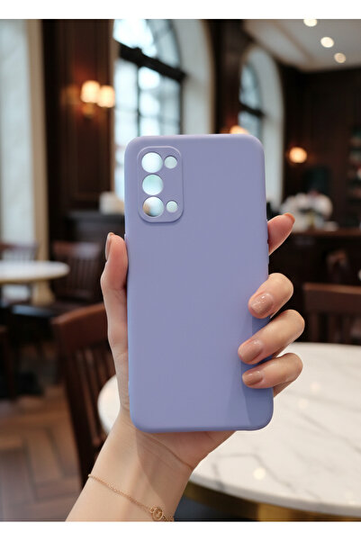 TechTrove Oppo Reno 5 Kılıf İçi Kadife Soft Silikon Lansman Kapak