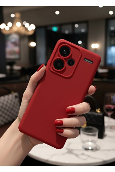 TechTrove Xiaomi Redmi Note 13 Pro Plus Kılıf Içi Kadife Süet Tasarımlı Kamer...
