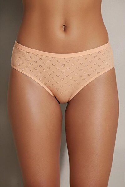 Roft & Pink Women's 3-Pack Heart Bikini Panties 100% Cotton Panties Made in T...