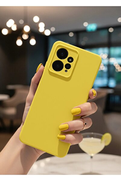 TechTrove Xiaomi Redmi Note 12 4G Kılıf Içi Kadife Süet Tasarımlı Kamera Koru...