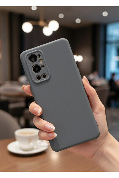 TechTrove One Plus 9 Pro Kılıf İçi Kadife Soft Silikon Lansman Kapak