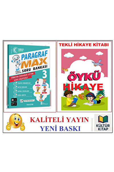 Mavi Tebeşir Yayınları 3. SINIF Öykülerle Araştırıyorum Öğreniyorum & Paragra...