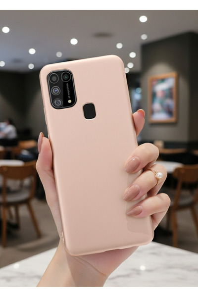 TechTrove Samsung Galaxy M31 Kılıf İçi Kadife Soft Silikon Lansman Kapak