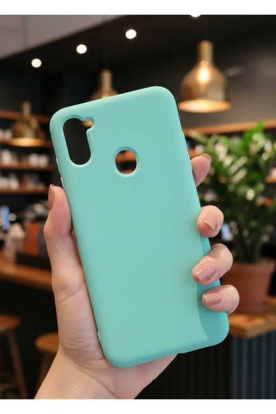 TechTrove Samsung Galaxy A11 / M11 Kılıf İçi Kadife Soft Silikon Lansman Kapak