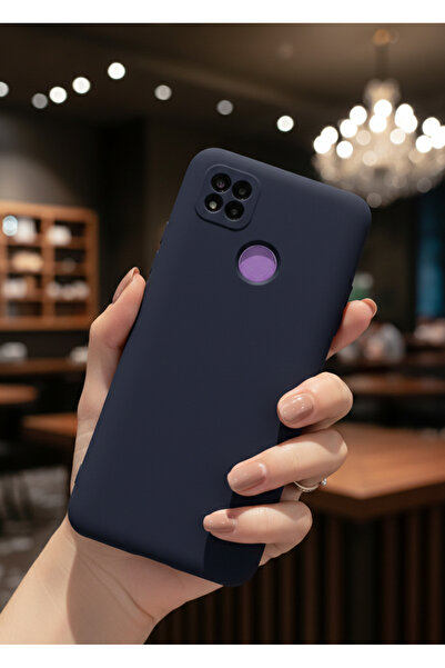 TechTrove Xiaomi Redmi 9C Kılıf Içi Kadife Süet Tasarımlı Kamera Korumalı Sil...