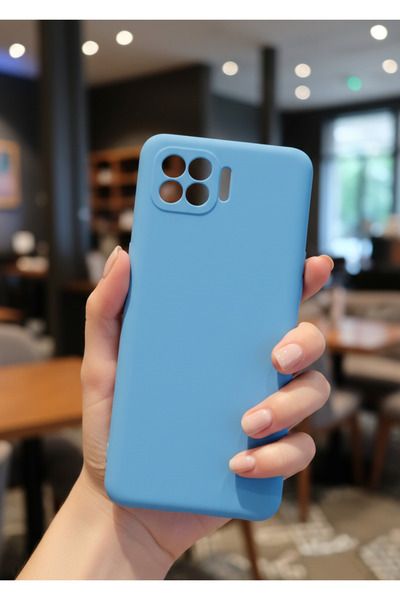 TechTrove Oppo Reno 4 Lite Kılıf İçi Kadife Soft Silikon Lansman Kapak