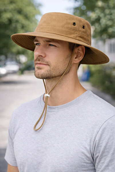 ZERAMİNE قبعة سفاري فيدورا للجنسين