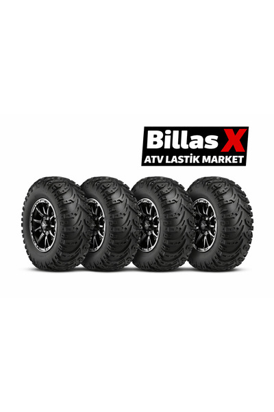 Billas 22x7-10 22x10-10 ATV Lastik Seti Ön Arka 6PR Off Road