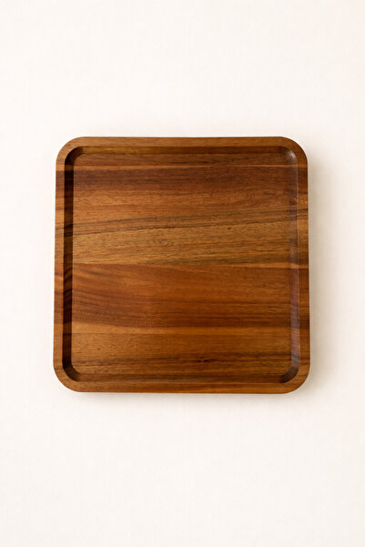 LEONEV Acacia Square Serving Plate