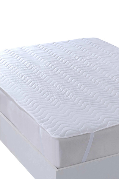 Evony Quilted Liquid-Proof Mattress Protector Mattress Cover 140X200 cm Singl...