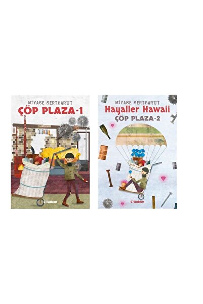 Tudem Yayınları ÇÖP PLAZA 1 - ÇÖP PLAZA 2 HAYALLER HAVAİİ SET