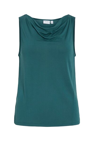 VILA Top VIMODALA Wasserfall-Ausschnitt