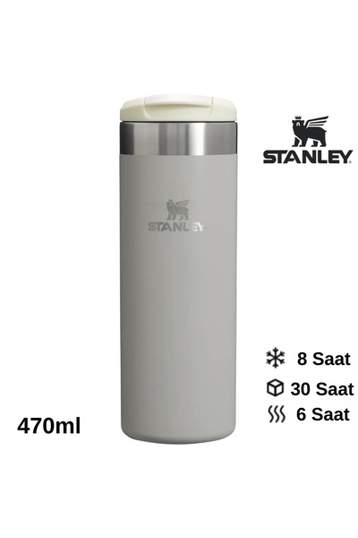 Stanley AeroLight ™ Cană termoizolantă 0.47L, termos, cană, sticlă, GRI