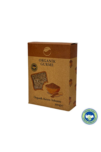 Organik Gurme Organik Keten Tohumu 200 gr