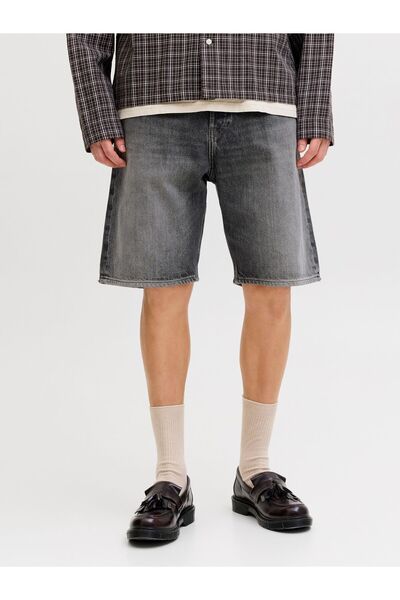 Jack & Jones Τζιν-σορτς με φαρδιά γραμμή