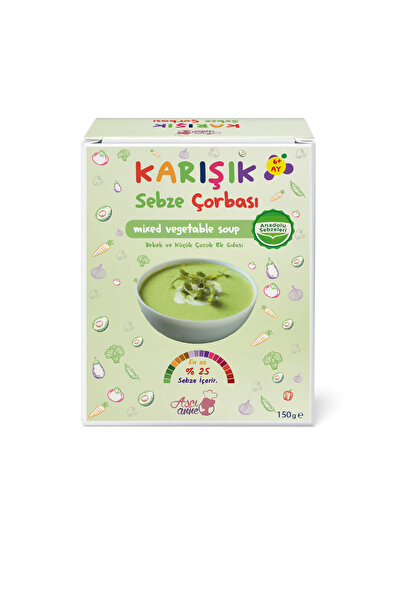Aşçı Anne Karışık Sebze Çorbası - 6 + Ay