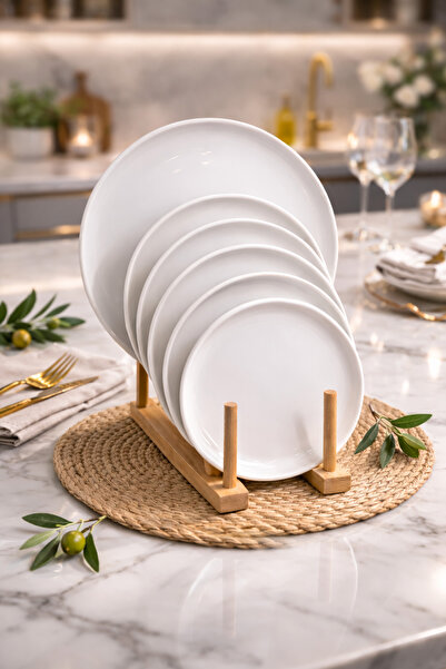 KÜTAHYAMUTFAK Porselen 7 parça pasta takımı