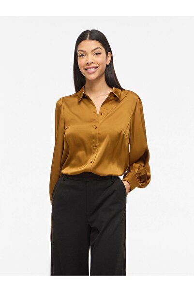 VILA Hemd VIENNA Ballonärmel