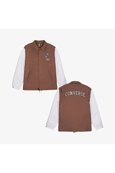 Converse Classic Erkek Renk Bloklu Kahverengi Ceket