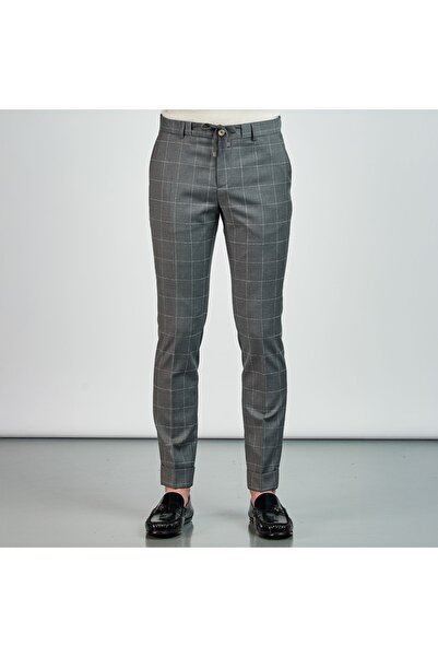 Giovane Gentile Erkek Gri Pantolon