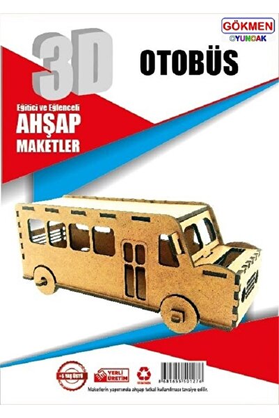 Genel Markalar Ahşap 3D Maket (3 Boyutlu Maket)