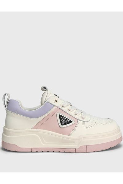 Lufian 122230018 Pantofi sport unisex din piele Jennifer, ROZ