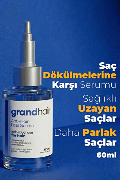 Grandhair 60 Ml Care Serum - Effective Against Hair Loss