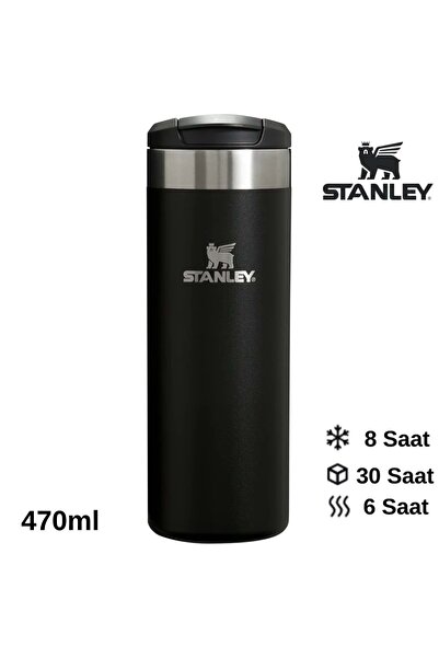 Stanley AeroLight ™   Cană termoizolantă 0.47L, tip termos, neagră