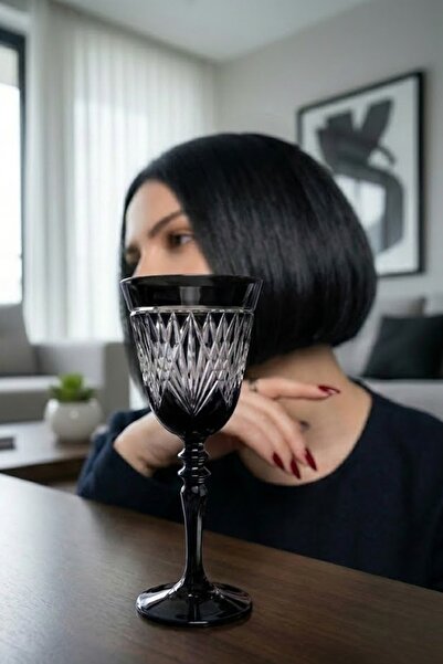 DECOSTYLE عنوان المنتج: كأس فردي من باشاباهتشي بيلا - زجاج أنيق مزين يدويًا ب...