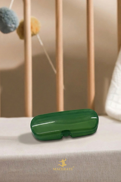 Della Pianto Lilith Özel Tasarım Yeşil Gözlük Kabı/Kutusu