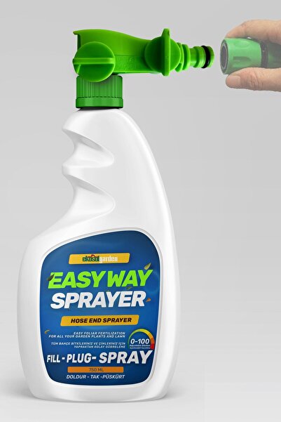 Ekosol Farm Ews Easy Way Hortum Ucu Sprayer Çim Ve Bahçe Bitkileri Için Hortu...