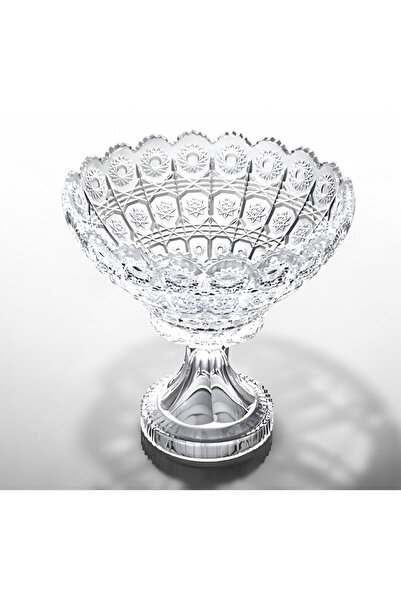 Sakura Crystal Cut Glass, Standing Presentation Plate