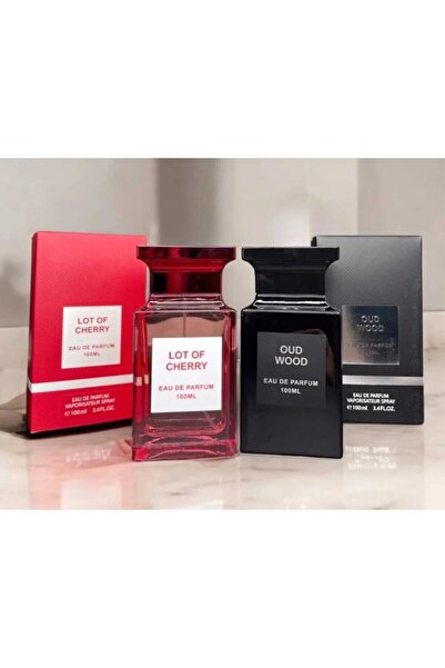 Oud Set 2 Parfumuri Dama +Barbat, Parfum Lot of Cherry 100ml Dama+Parfum WOOD...