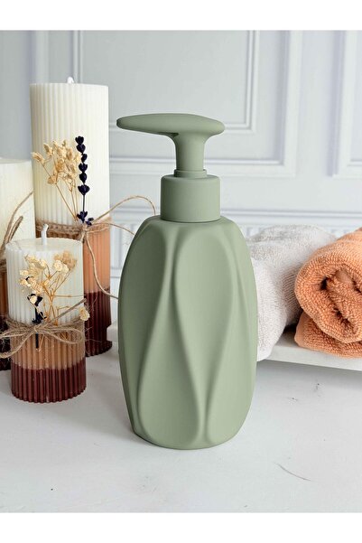 ROSSEV Liquid Soap Dispenser Porcelain Green Bisian