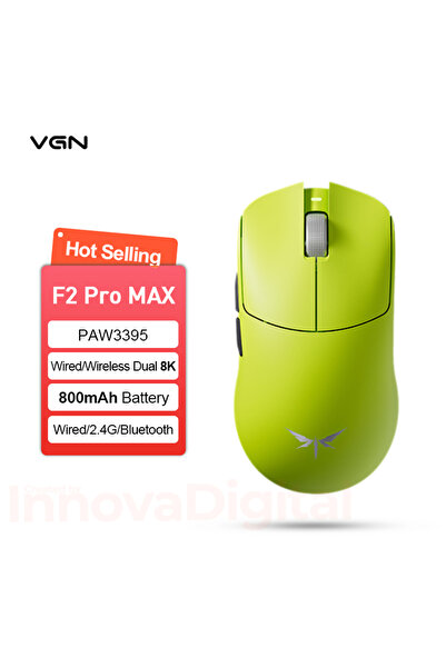 choice2 فأرة الألعاب اللاسلكية Pro MAX Green VGN Dragonfly F2 Pro Max Ultra F...