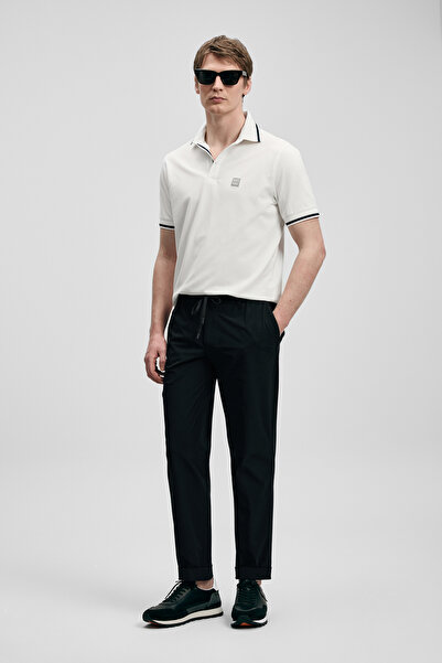 Lufian Grom Smart Men's Polo T-Shirt Off-White