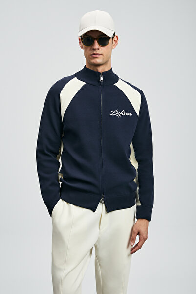 Lufian Shıne Мъжки кардиган тъмносин